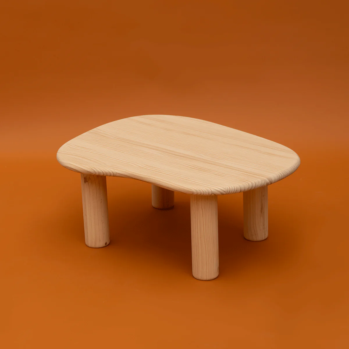 Calella - Coffee table in pine wood 93 cm - Image 3