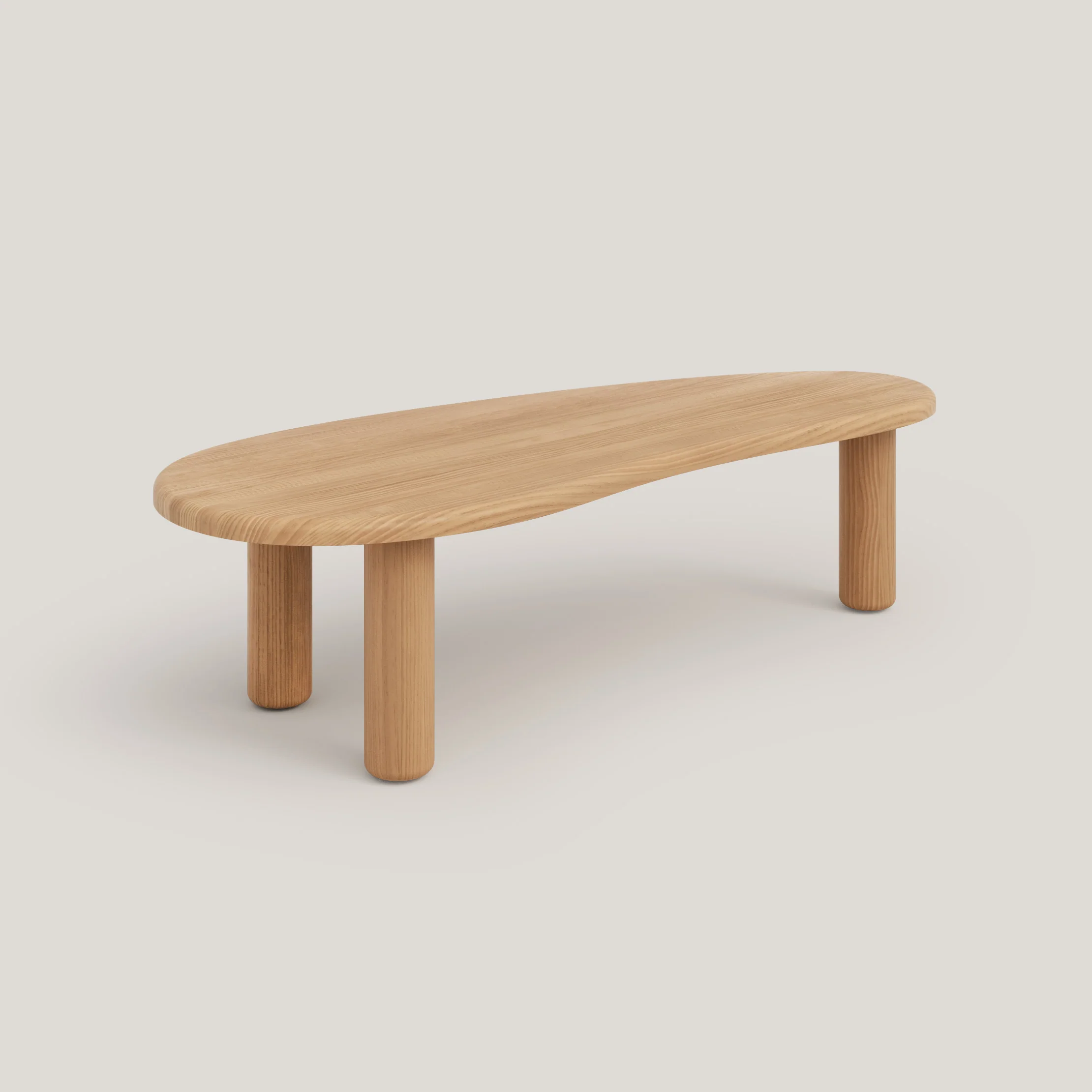 Tramadiu - Coffee table in pine wood 130 cm - Image 11