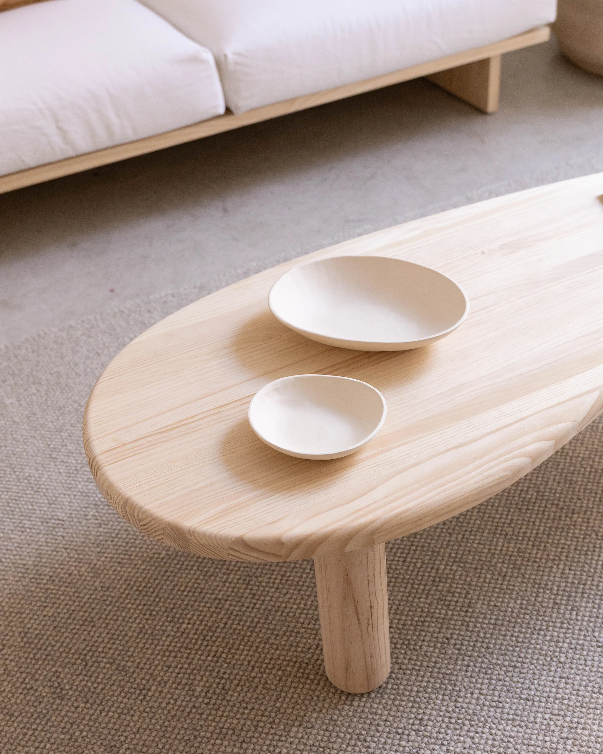 Tramadiu - Coffee table in pine wood 130 cm - Image 4