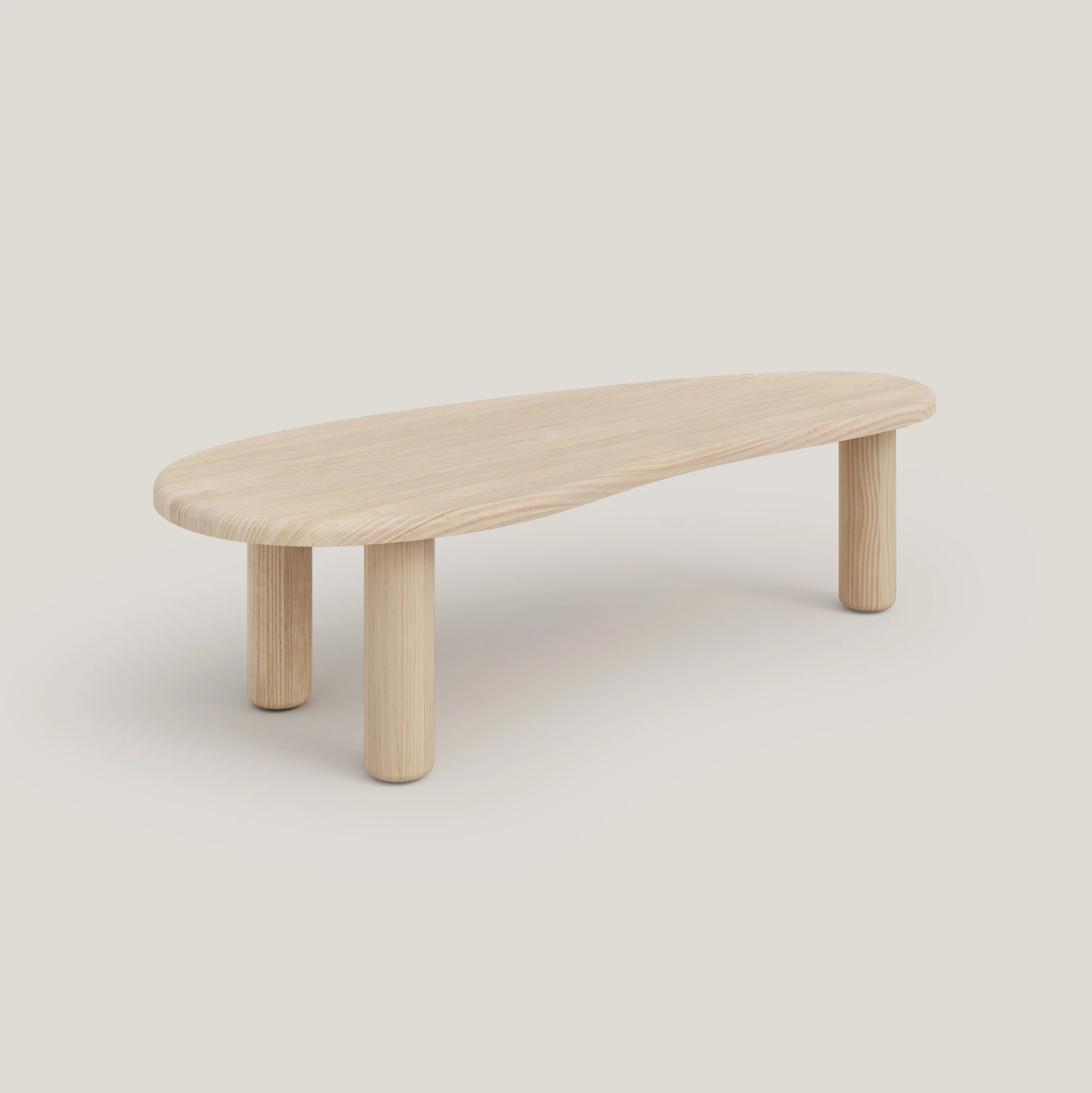 Tramadiu - Coffee table in pine wood 130 cm - Image 9