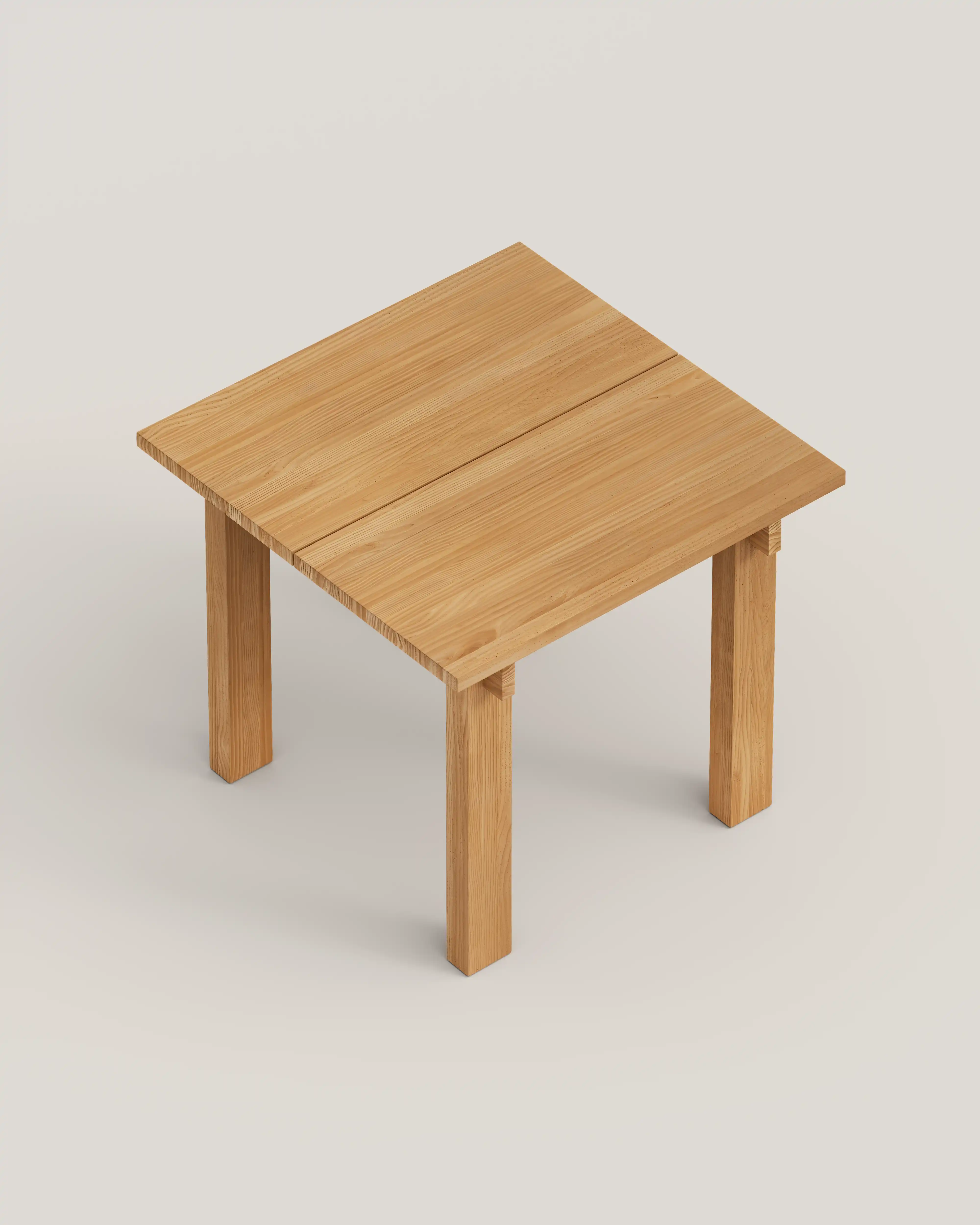Pals dining table made of solid pine wood 90 x 90 cm - Image 11