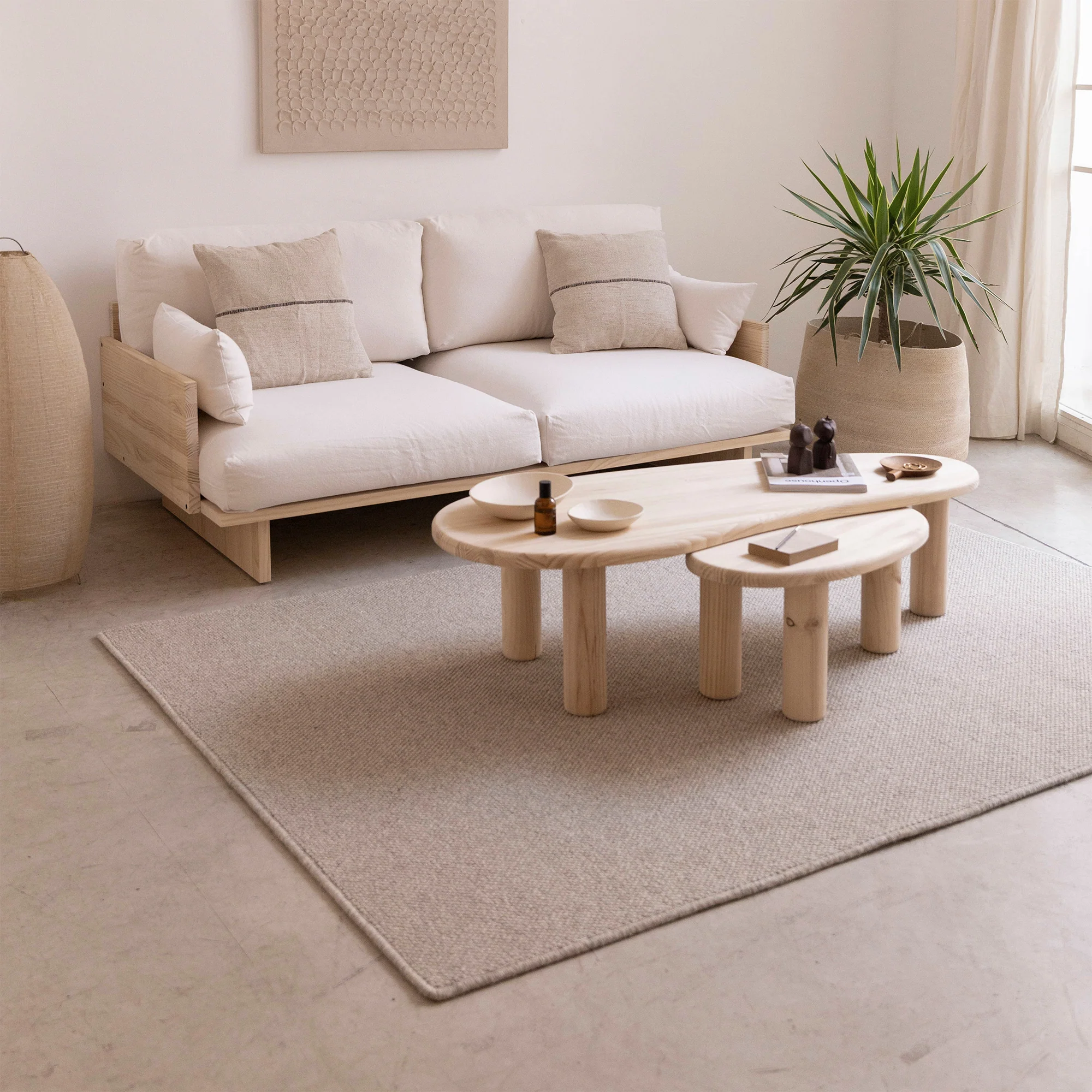Fonda wool rug available in various sizes and colours - Image 9