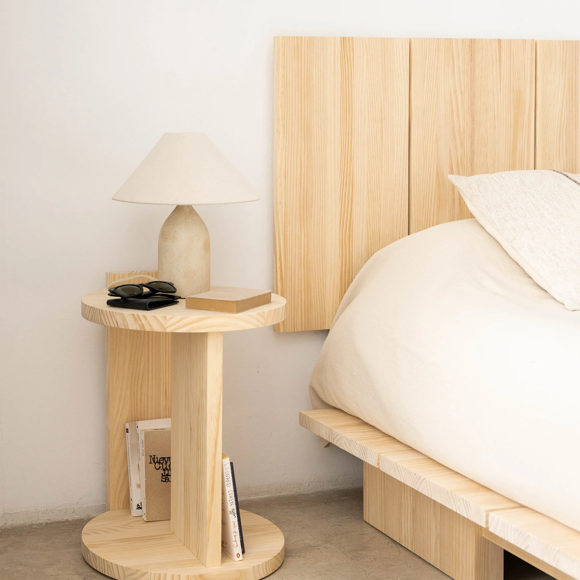 Cova headboard in solid wood 99 cm, 133 cm, 166 cm or 200 cm - Image 6