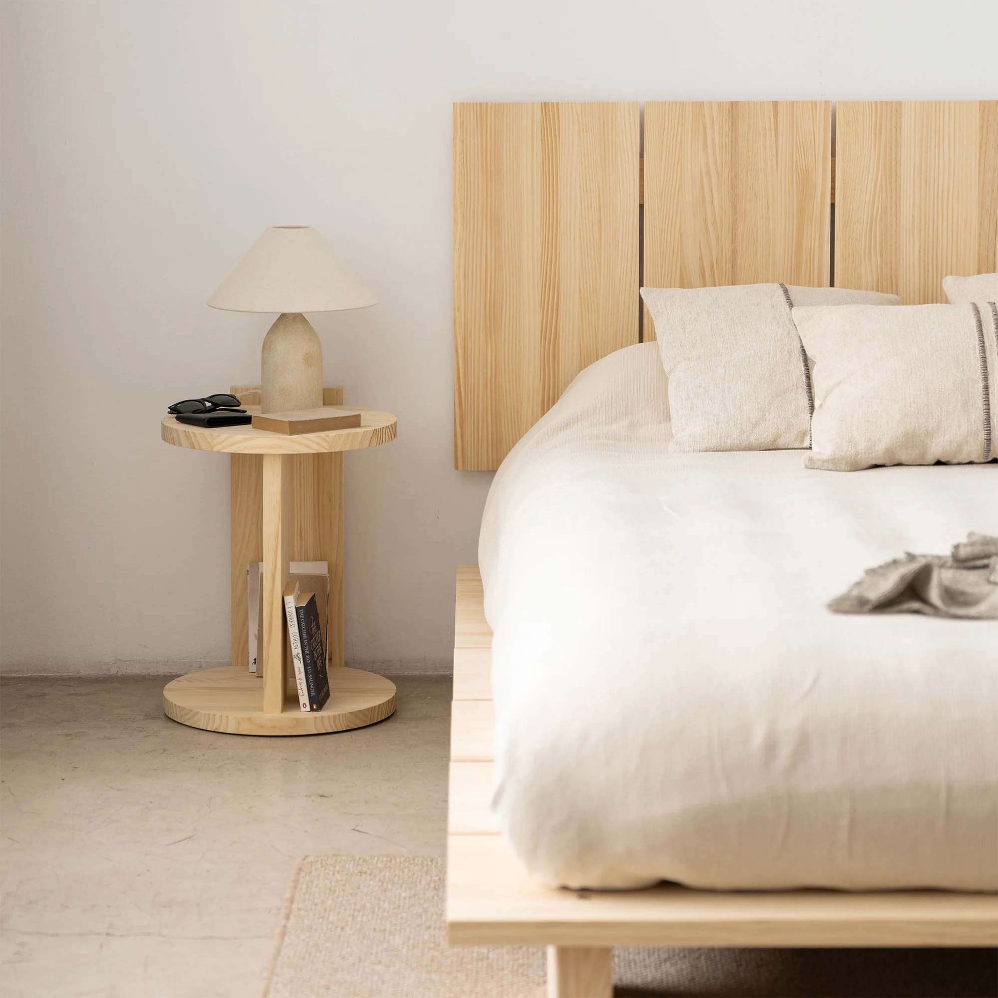 Cova headboard in solid wood 99 cm, 133 cm, 166 cm or 200 cm - Image 7