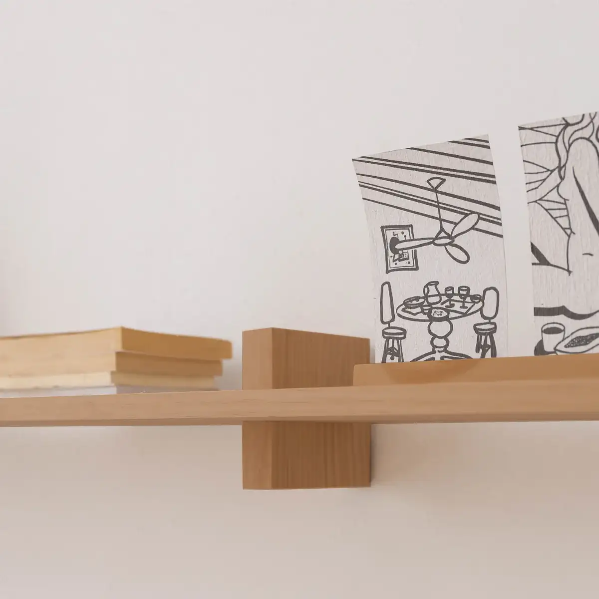 Deyá individual wall shelf from 90 cm to 180 cm - Image 12