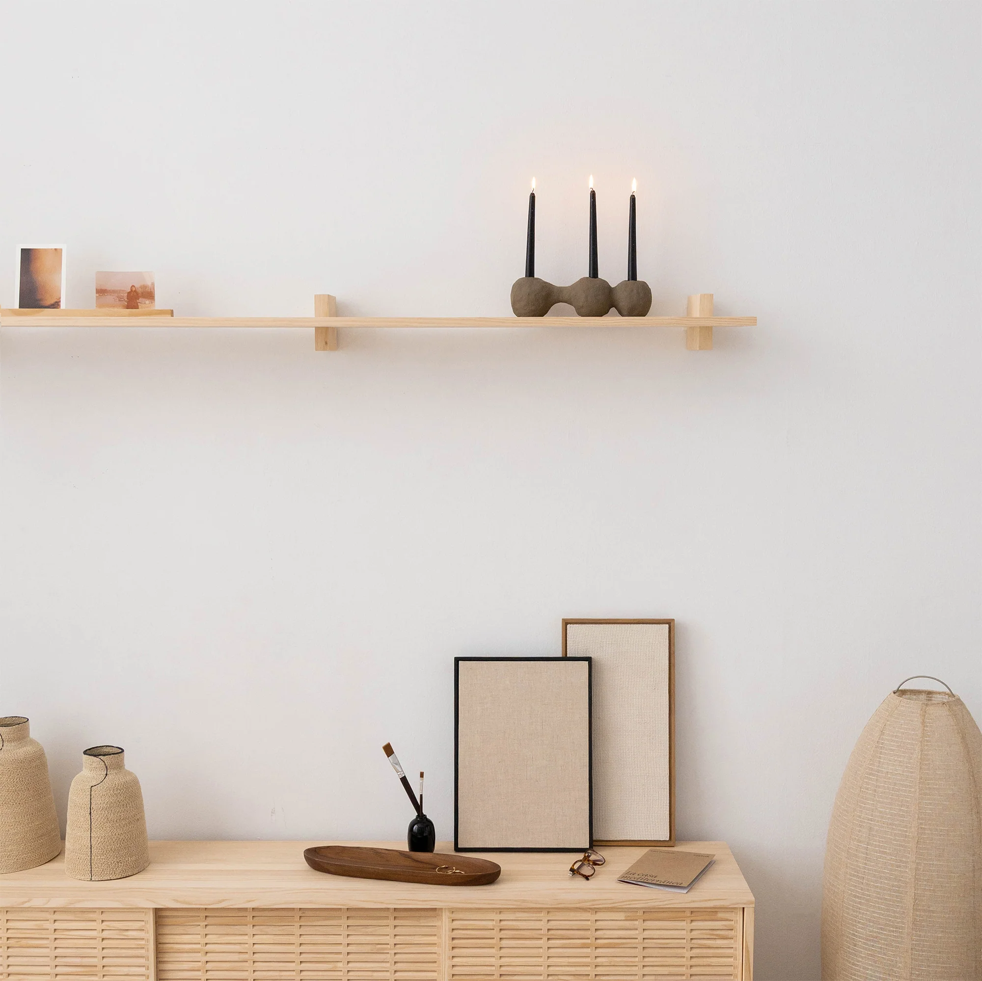 Deyá individual wall shelf from 90 cm to 180 cm - Image 3