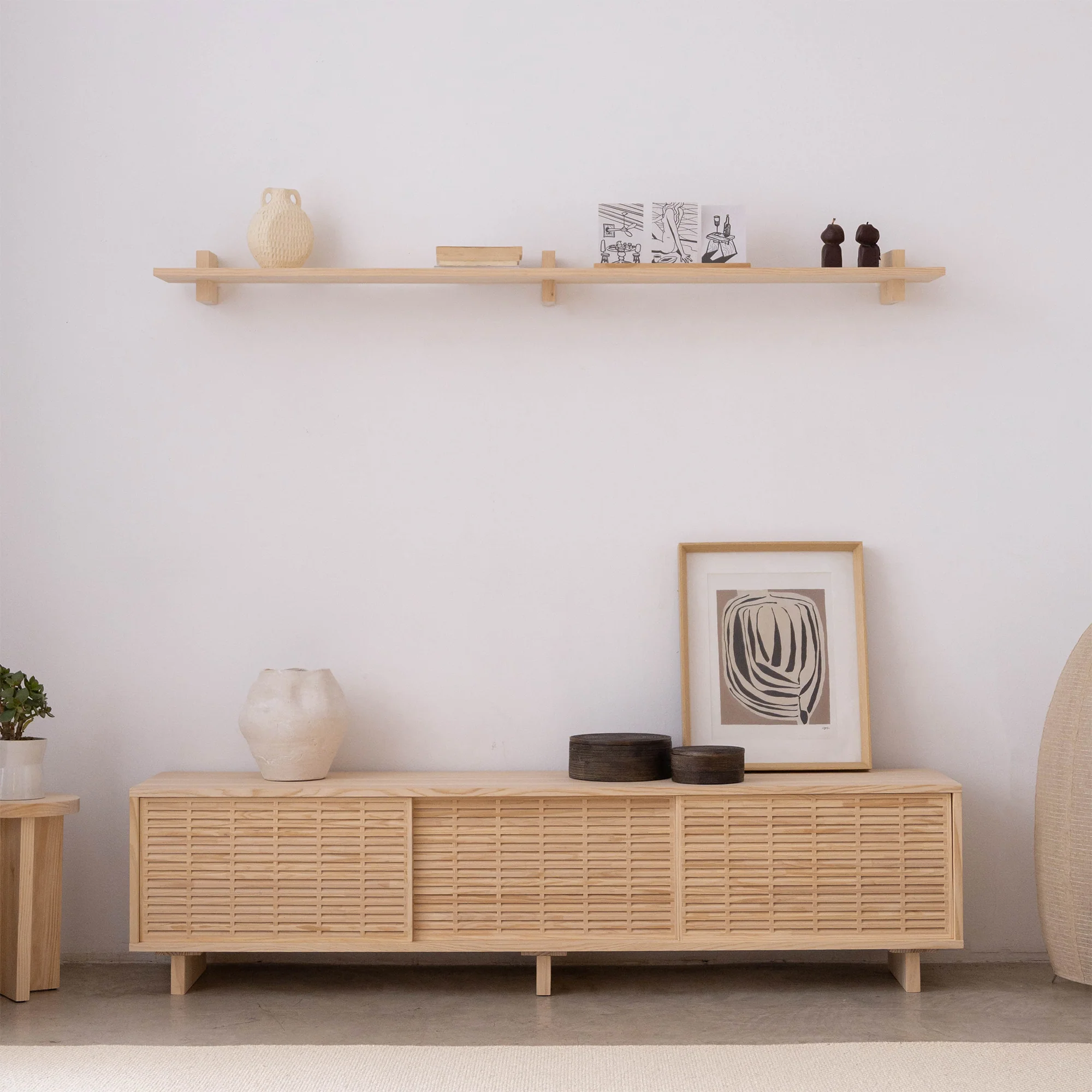 Deyá individual wall shelf from 90 cm to 180 cm - Image 8