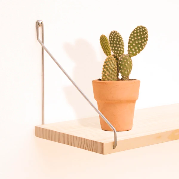 Wall shelf in natural wood 60 cm and 90 cm - Macarelleta - Image 4