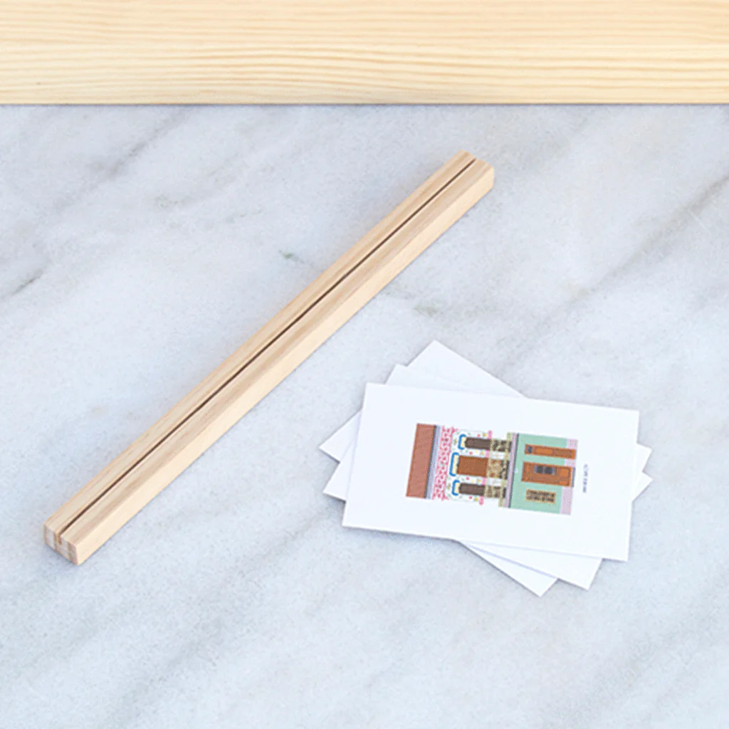 Wooden photo frame 36 cm - Varques - Image 3