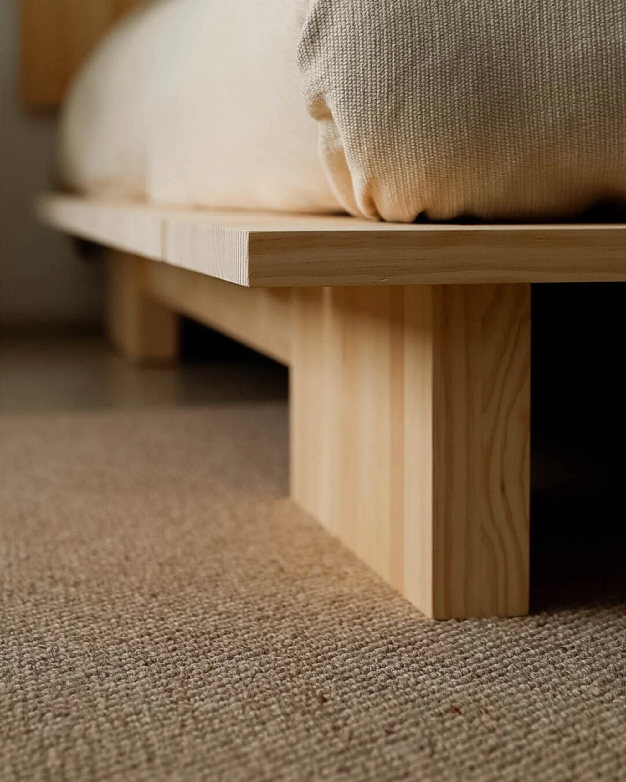 Serena solid wood bed 99, 133, 166 and 200 cm - Image 6