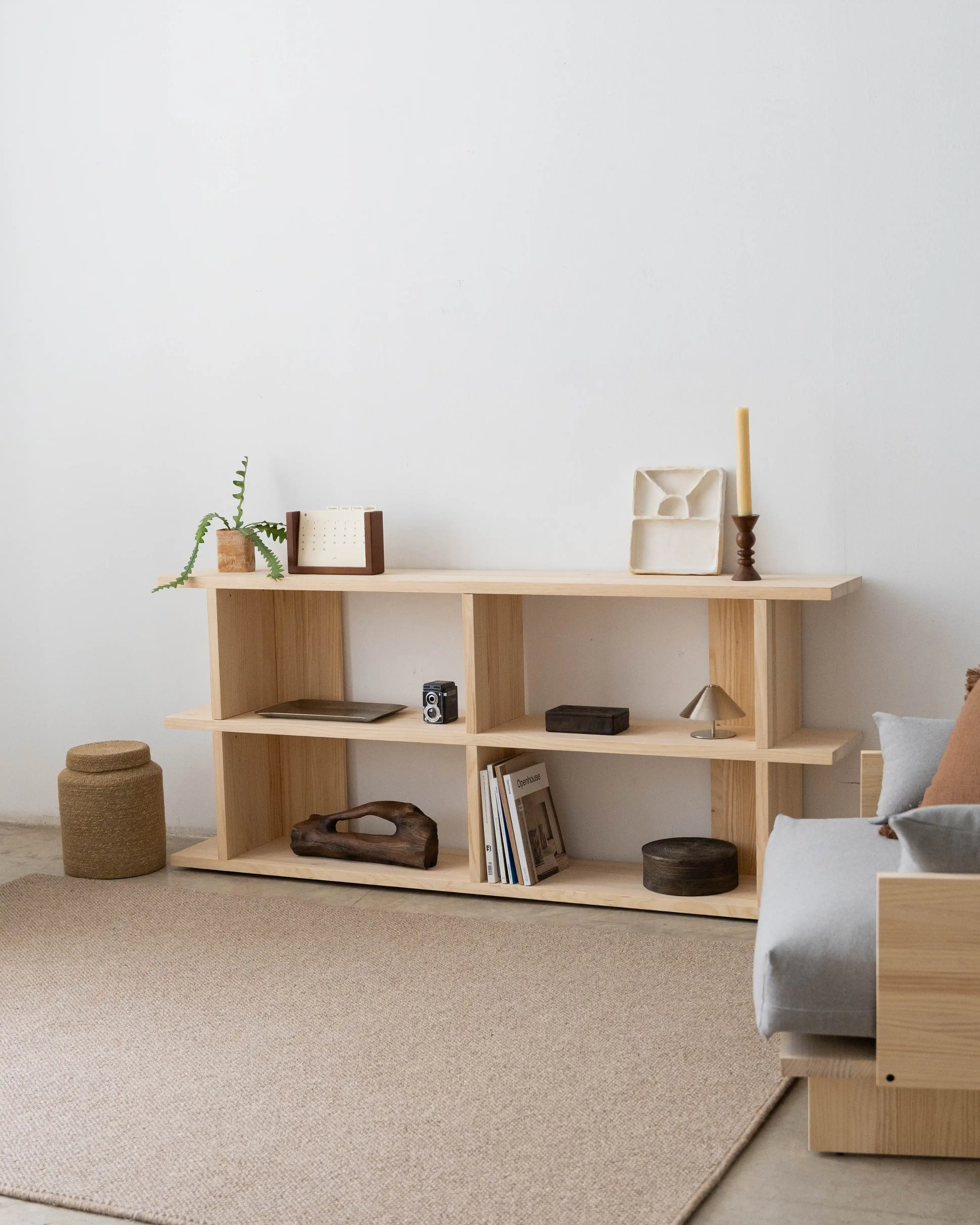 Montgó solid wood bookcase 180 x 77.8 cm - Image 5