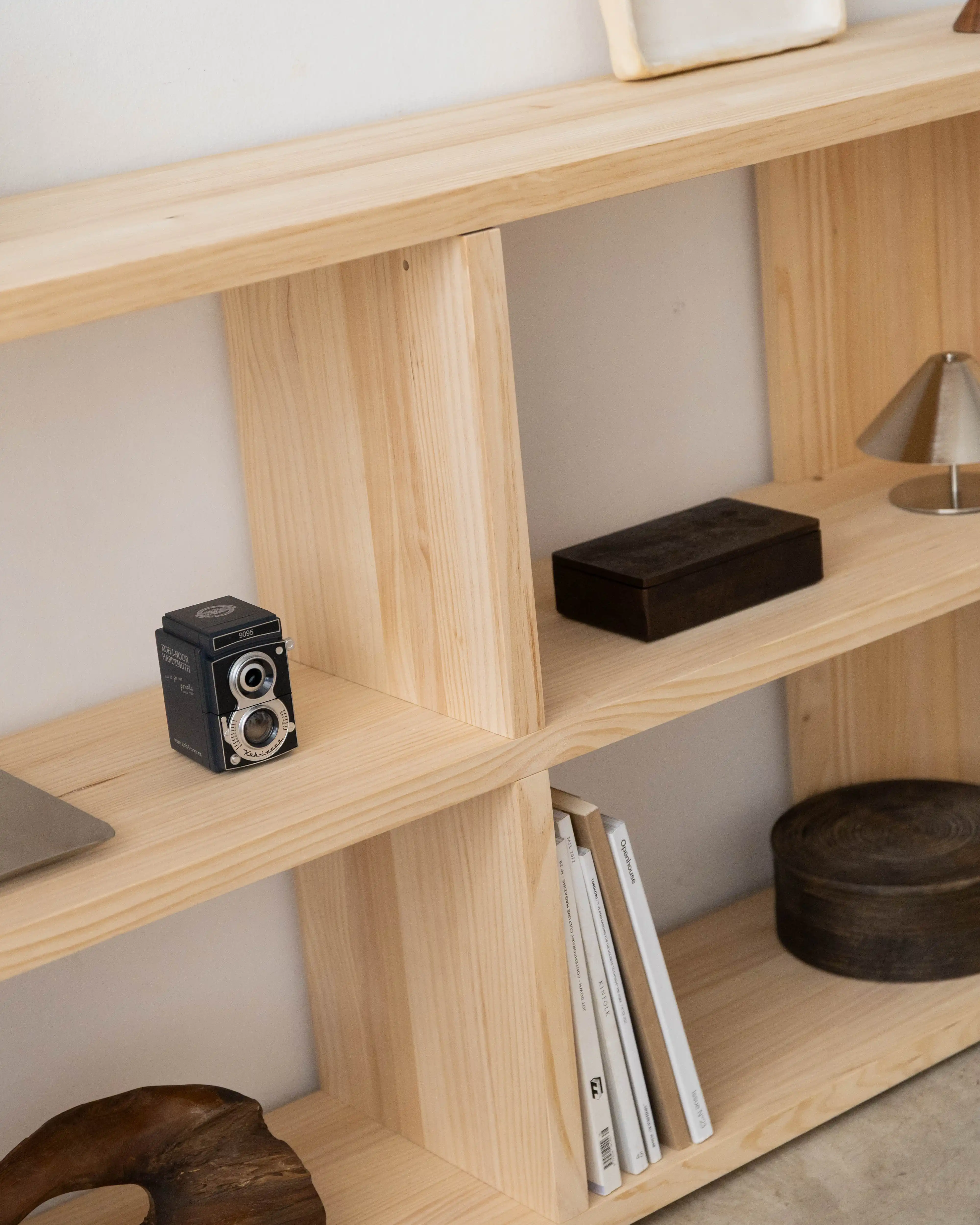 Montgó solid wood bookcase 180 x 77.8 cm - Image 6