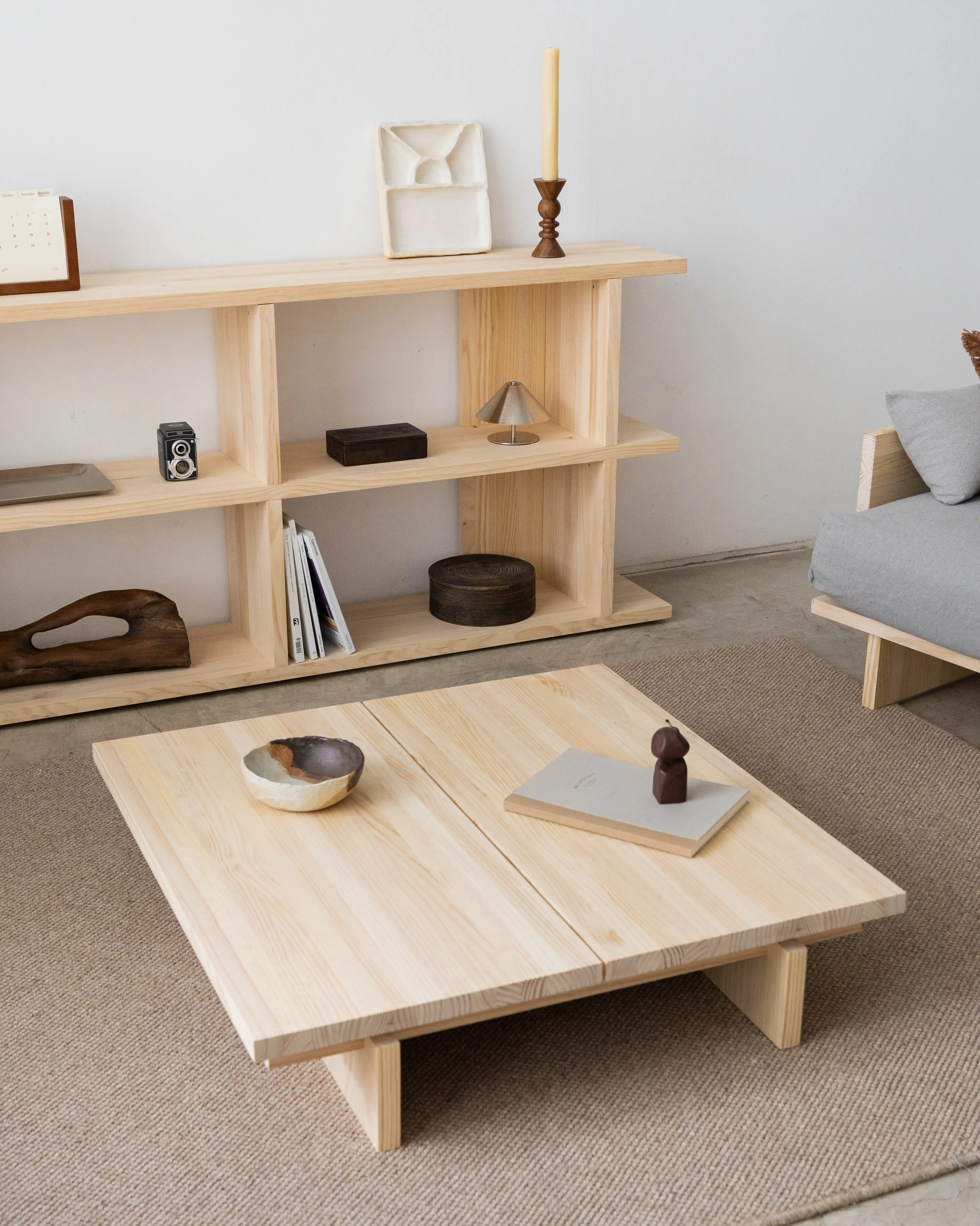 Montgó solid wood bookcase 180 x 77.8 cm - Image 7