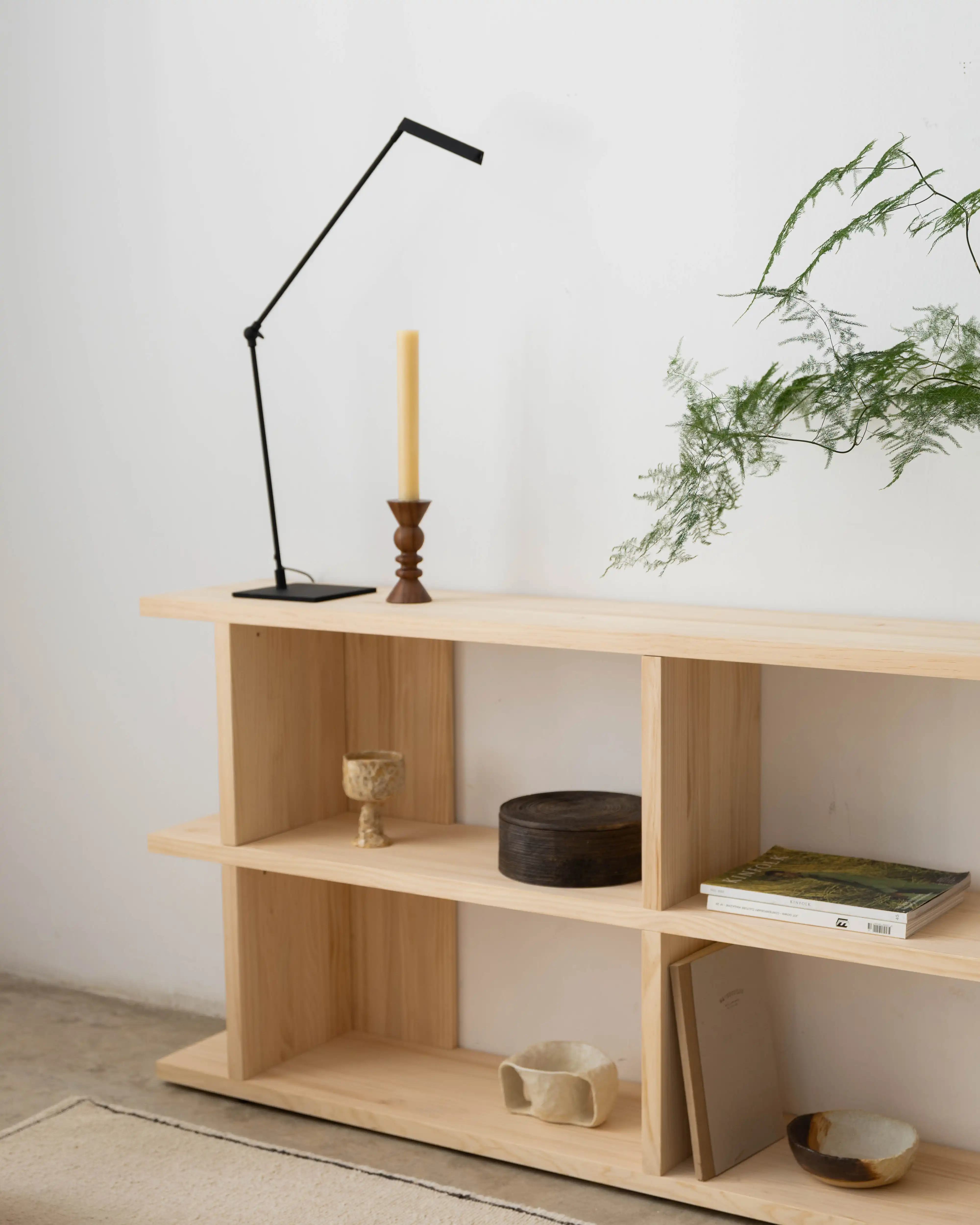 Montgó solid wood bookcase 180 x 77.8 cm - Image 8