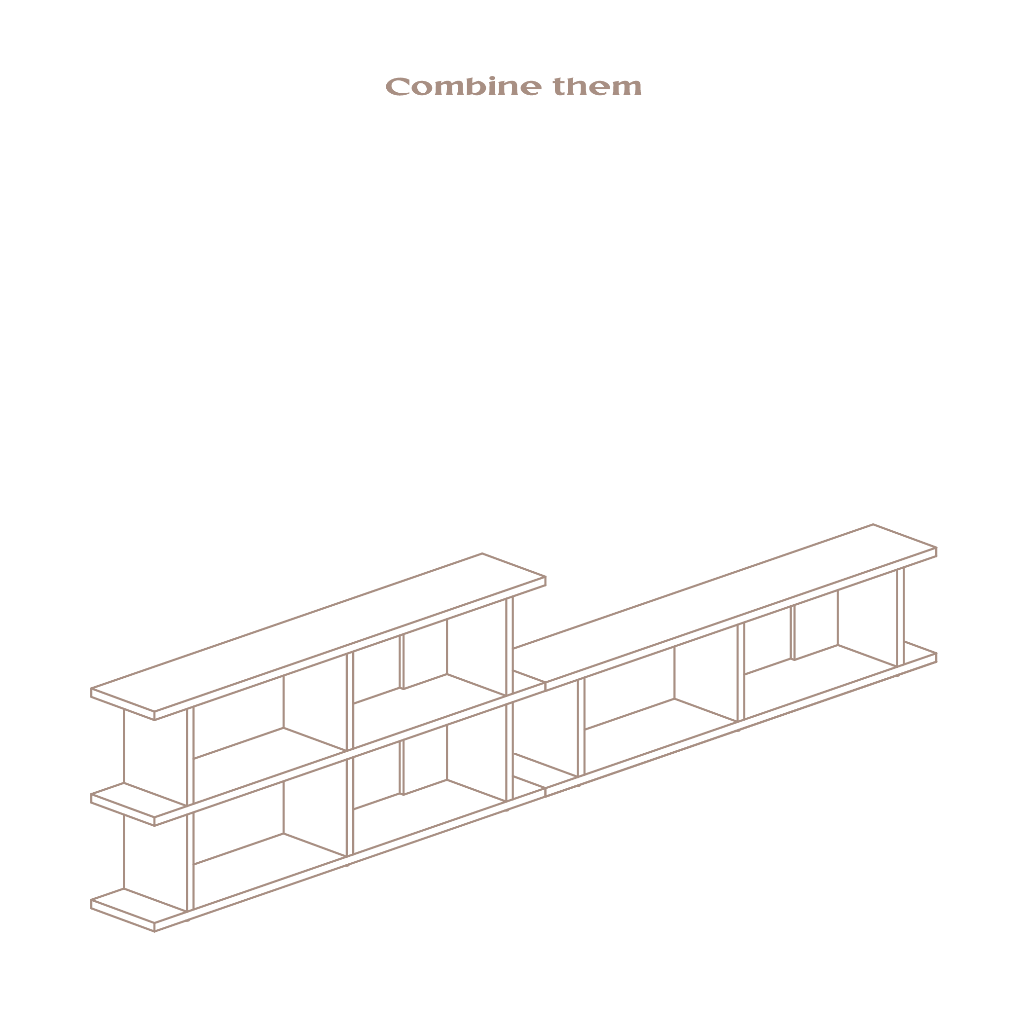 Montgó solid wood bookcase 180 x 77.8 cm - Image 9