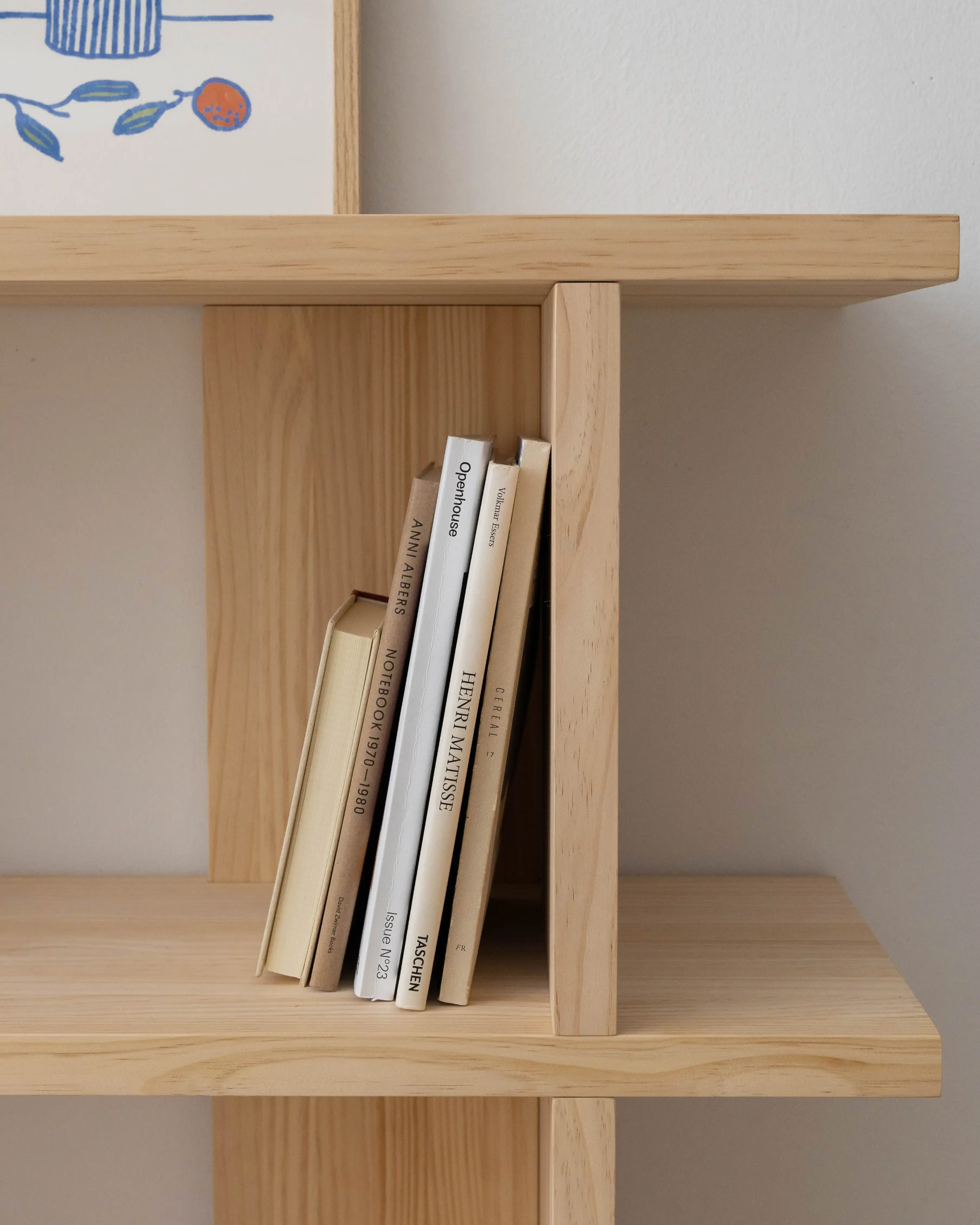 Montgó solid wood bookcase 180 x 115.2 cm - Image 4