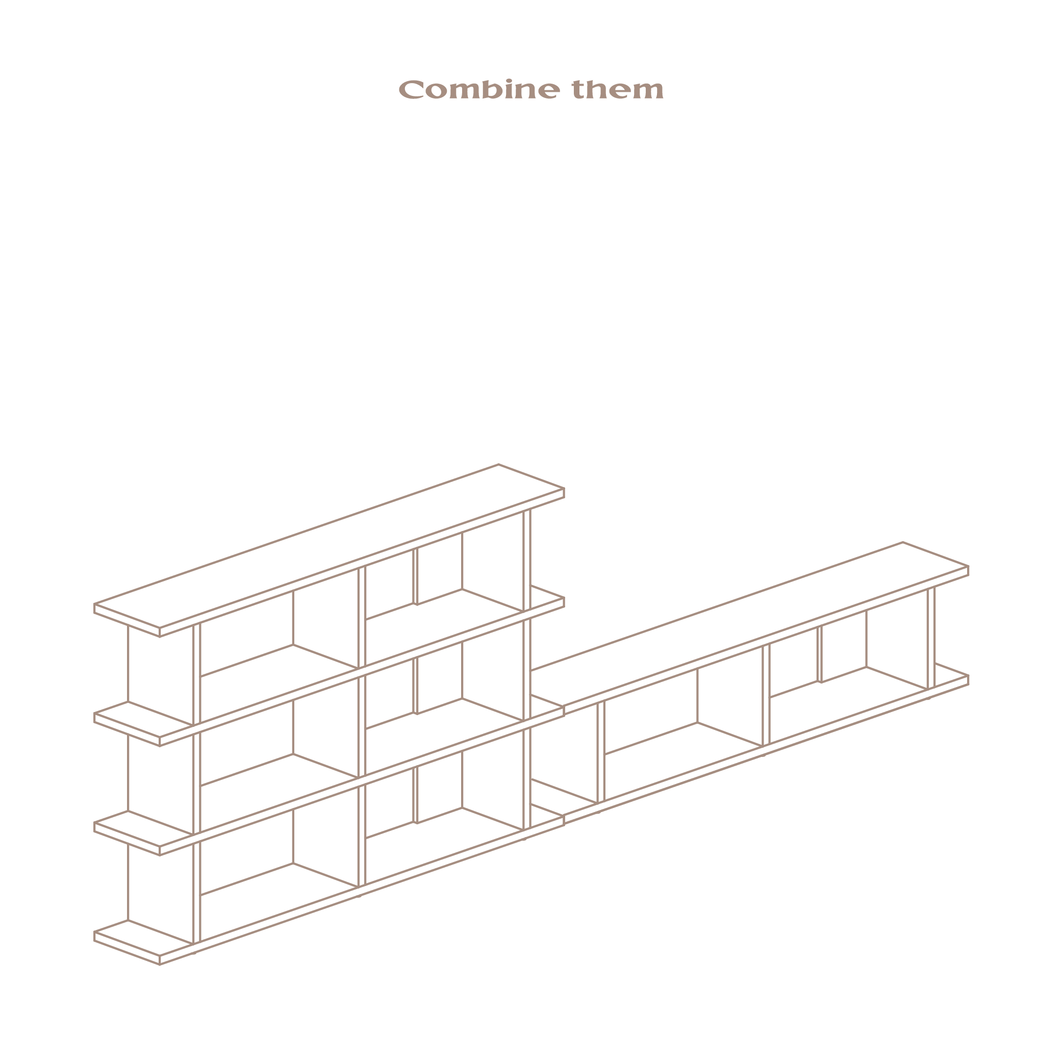 Montgó solid wood bookcase 180 x 115.2 cm - Image 9