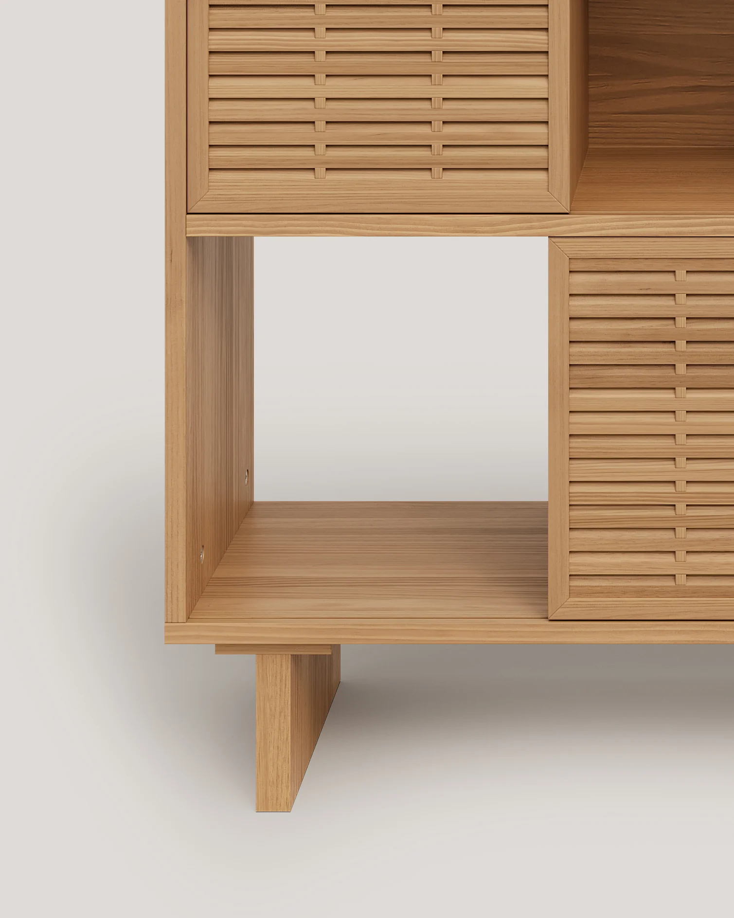 Shelving Morella of pine with 3 or 6 doors mallorquina 160 cm - Image 12