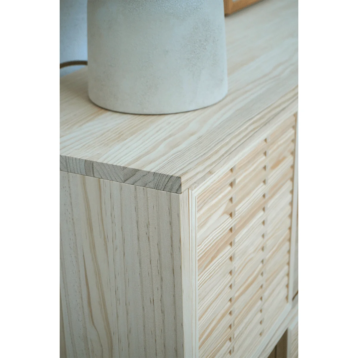 Shelving Morella of pine with 3 or 6 doors mallorquina 160 cm - Image 5