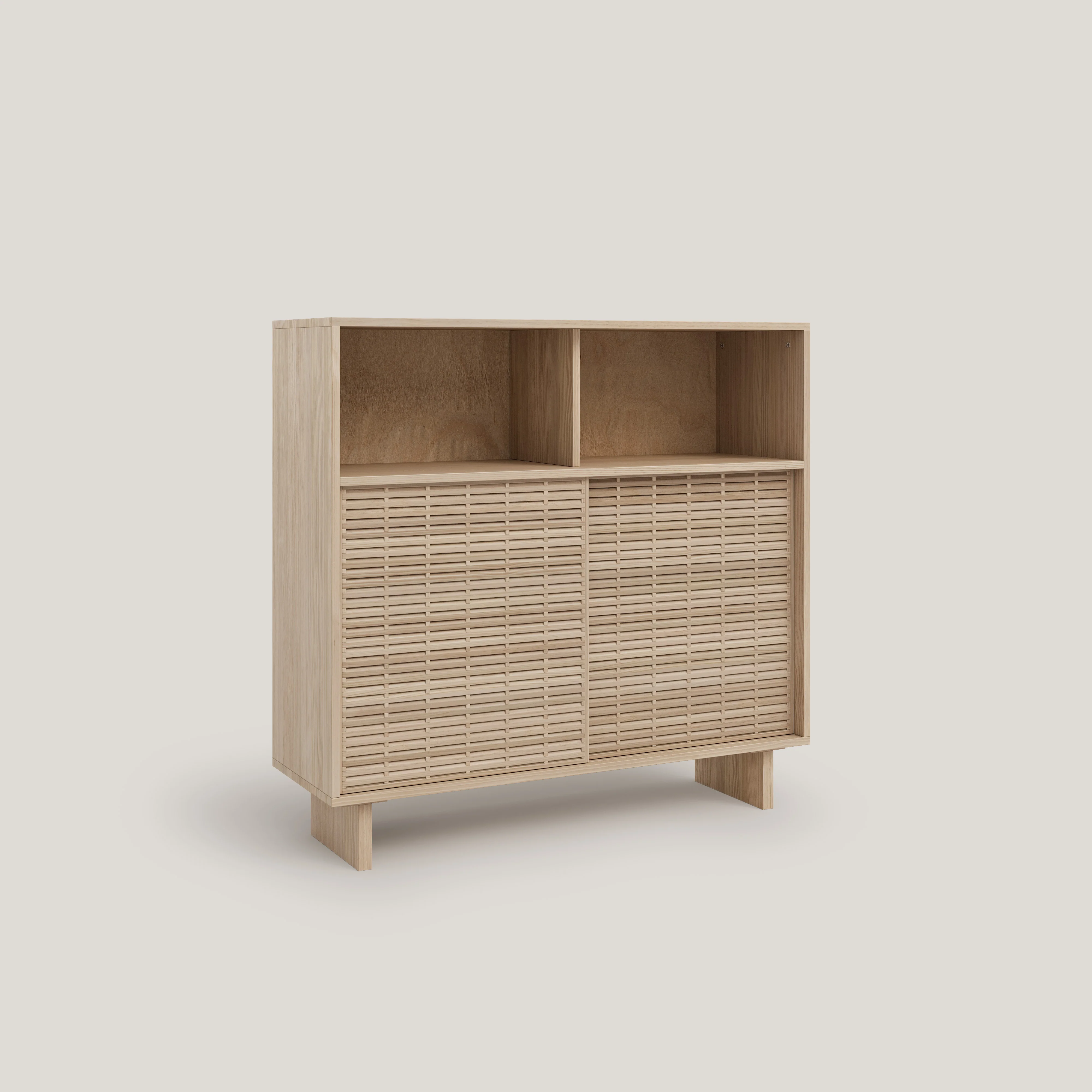 Sideboard Formentera pine with 2 doors 120 cm - Image 12