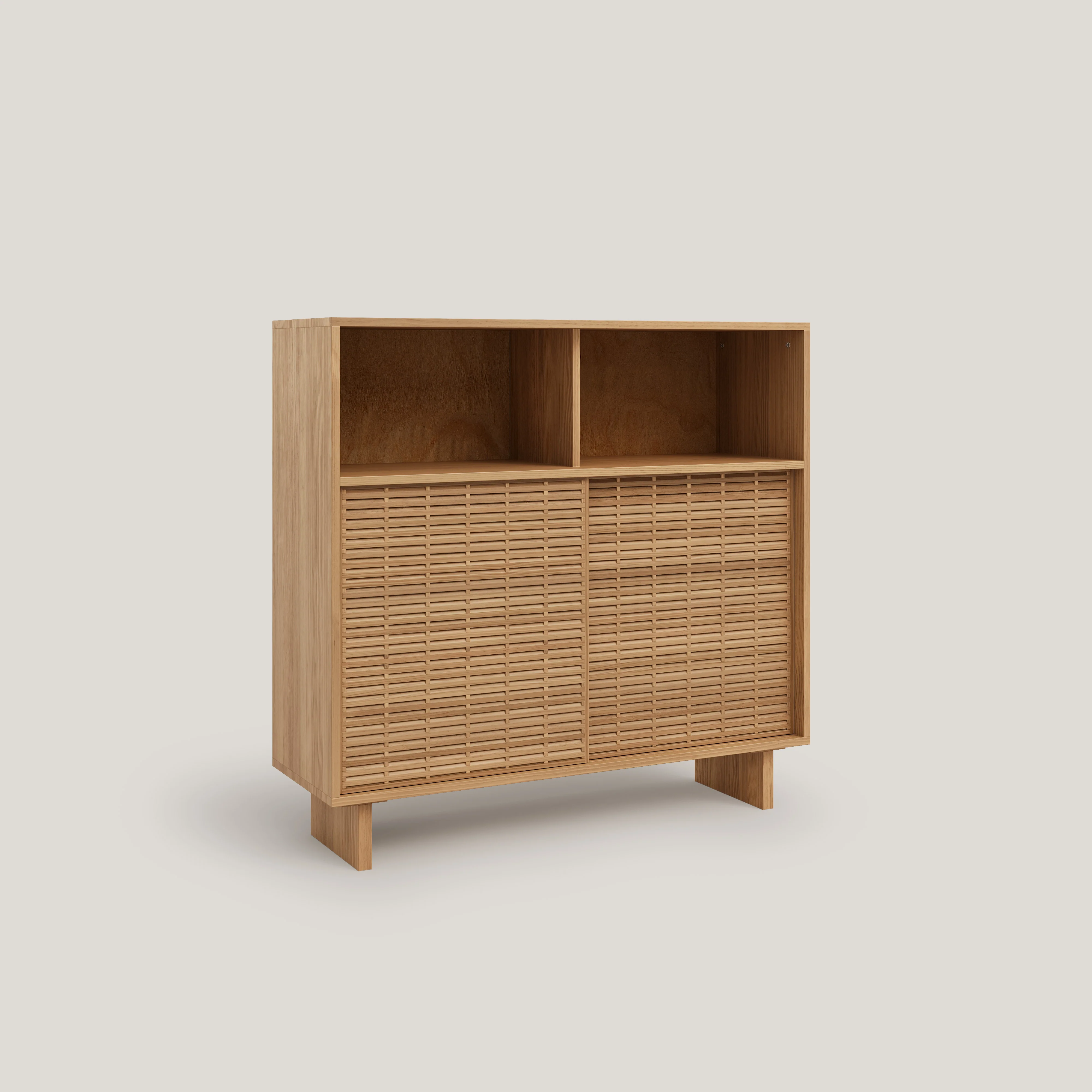 Sideboard Formentera pine with 2 doors 120 cm - Image 13