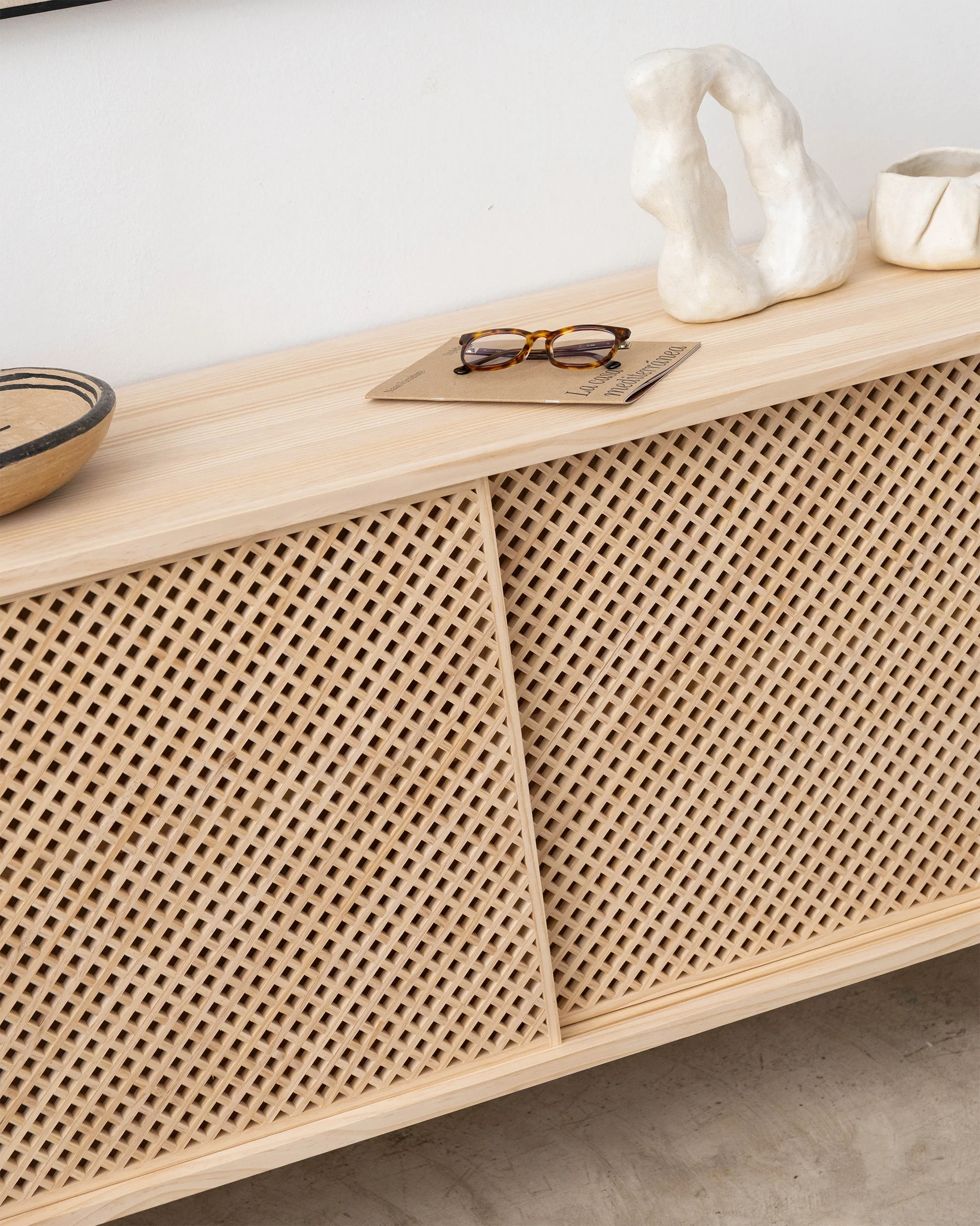 Granadella pine sideboard with 1 or 2 doors 120 cm - Image 3