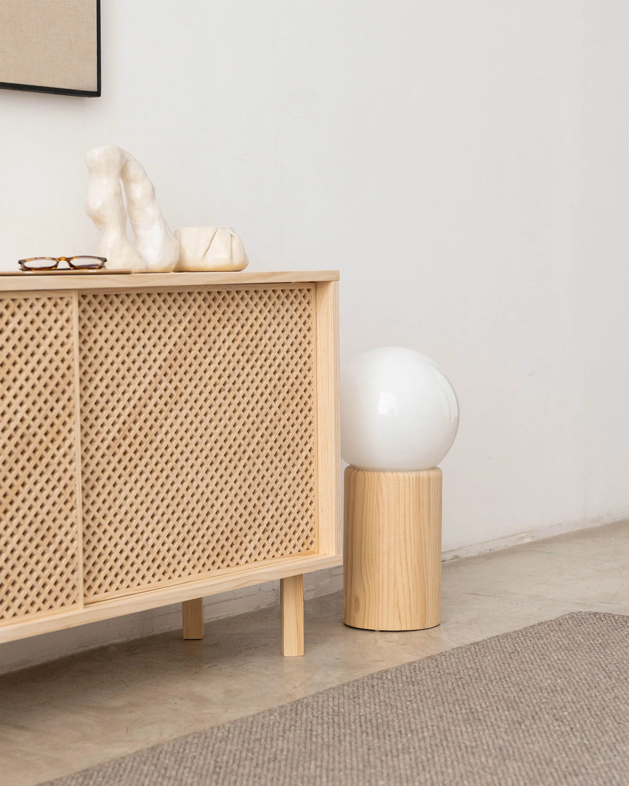 Granadella pine sideboard with 1 or 2 doors 120 cm - Image 5