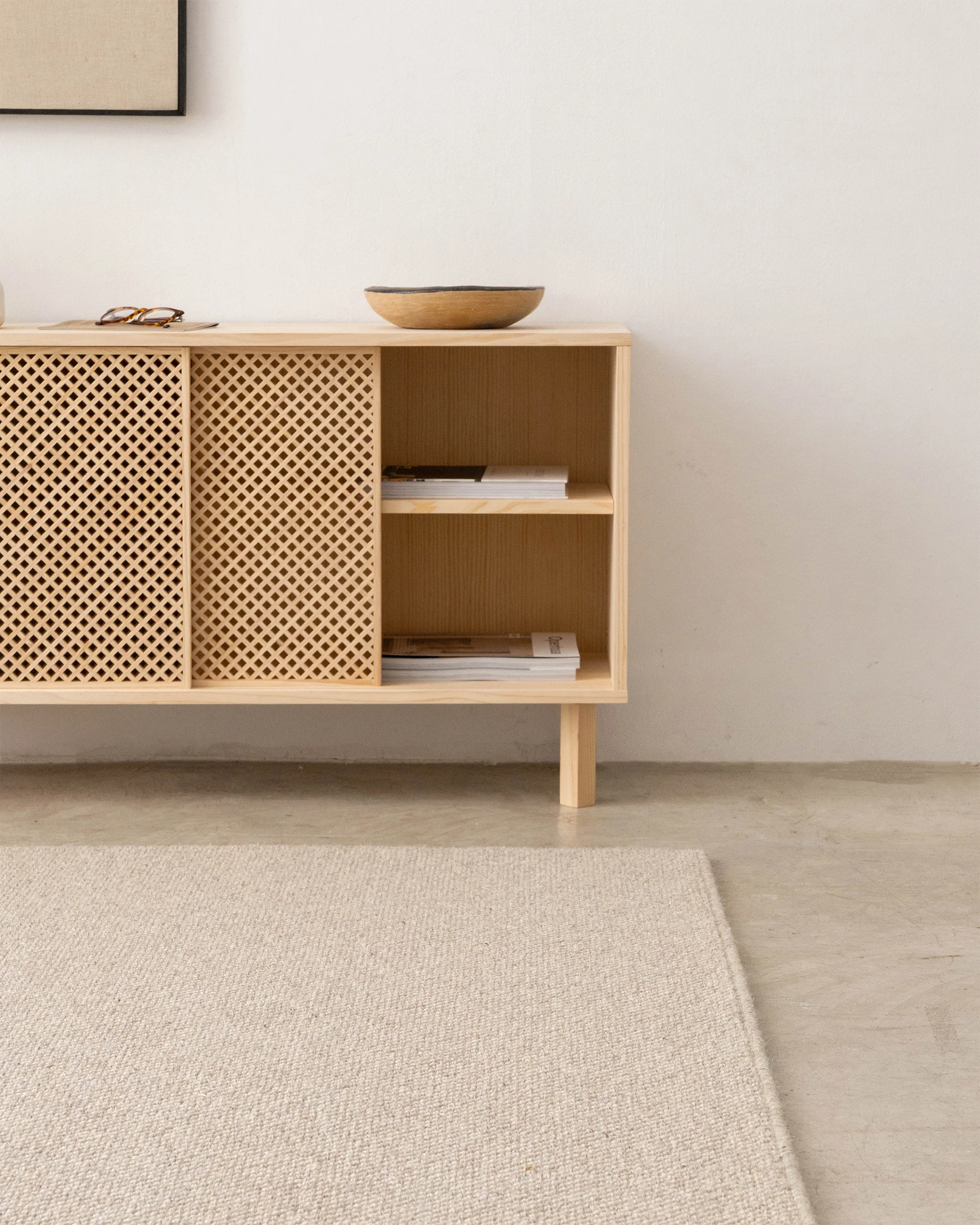 Granadella pine sideboard with 1 or 2 doors 120 cm - Image 7