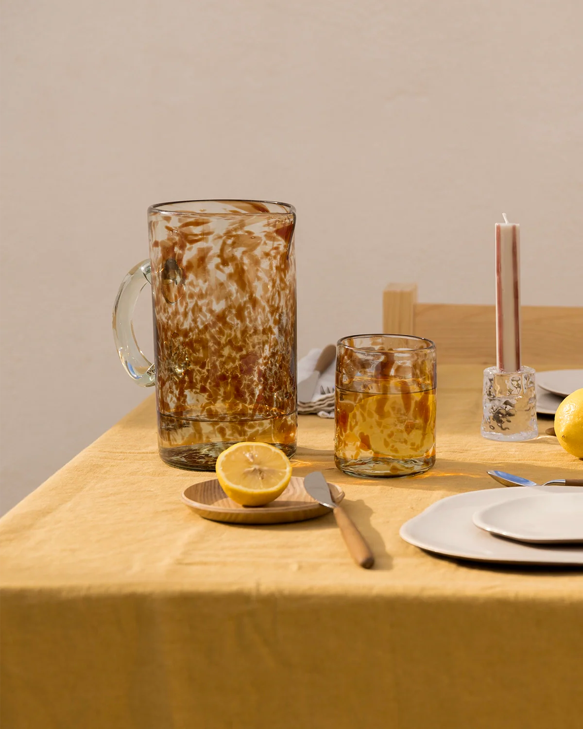 Sineu blown glass jug - Image 3