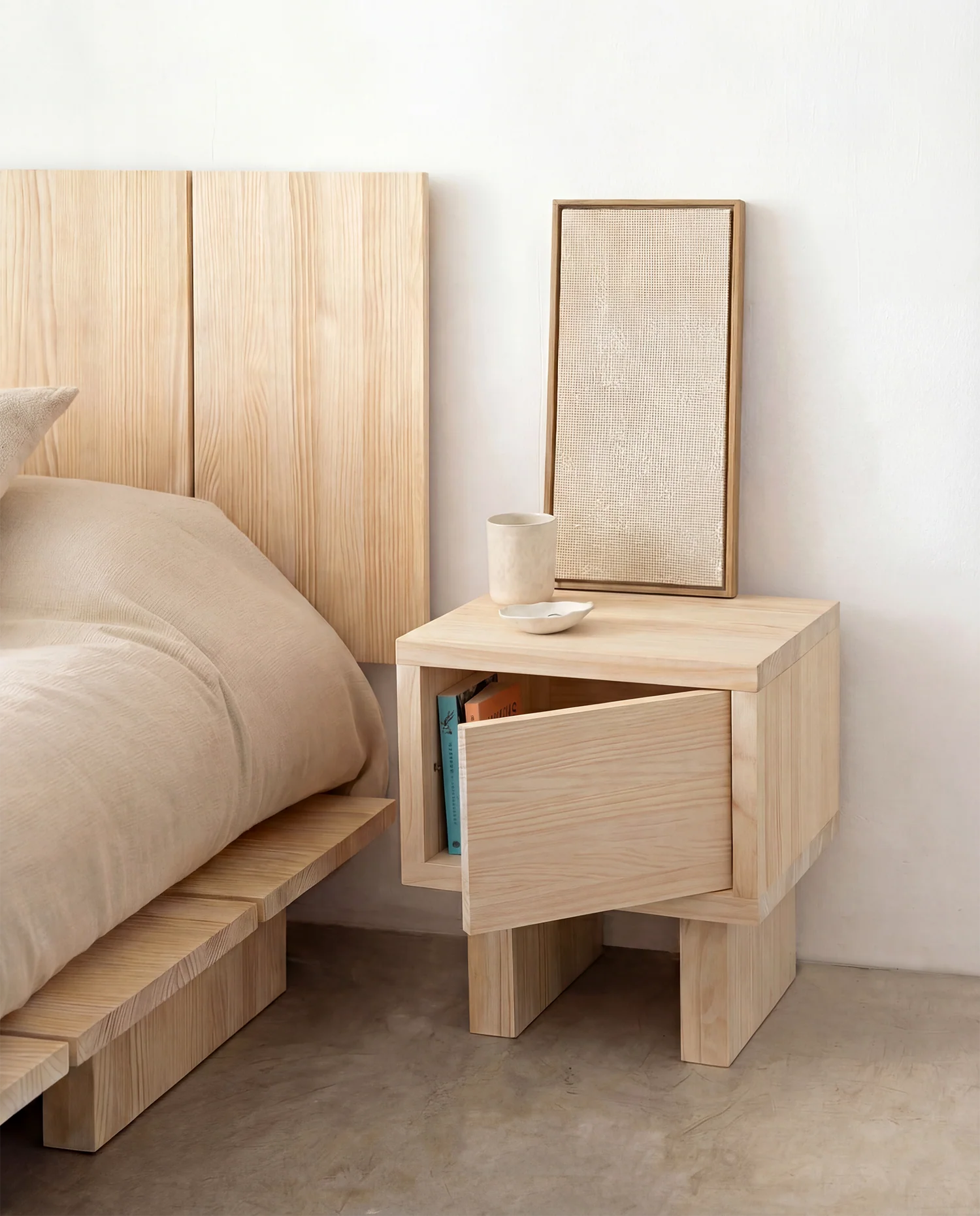 Besalú nightstand 45 x 50 cm - Image 3