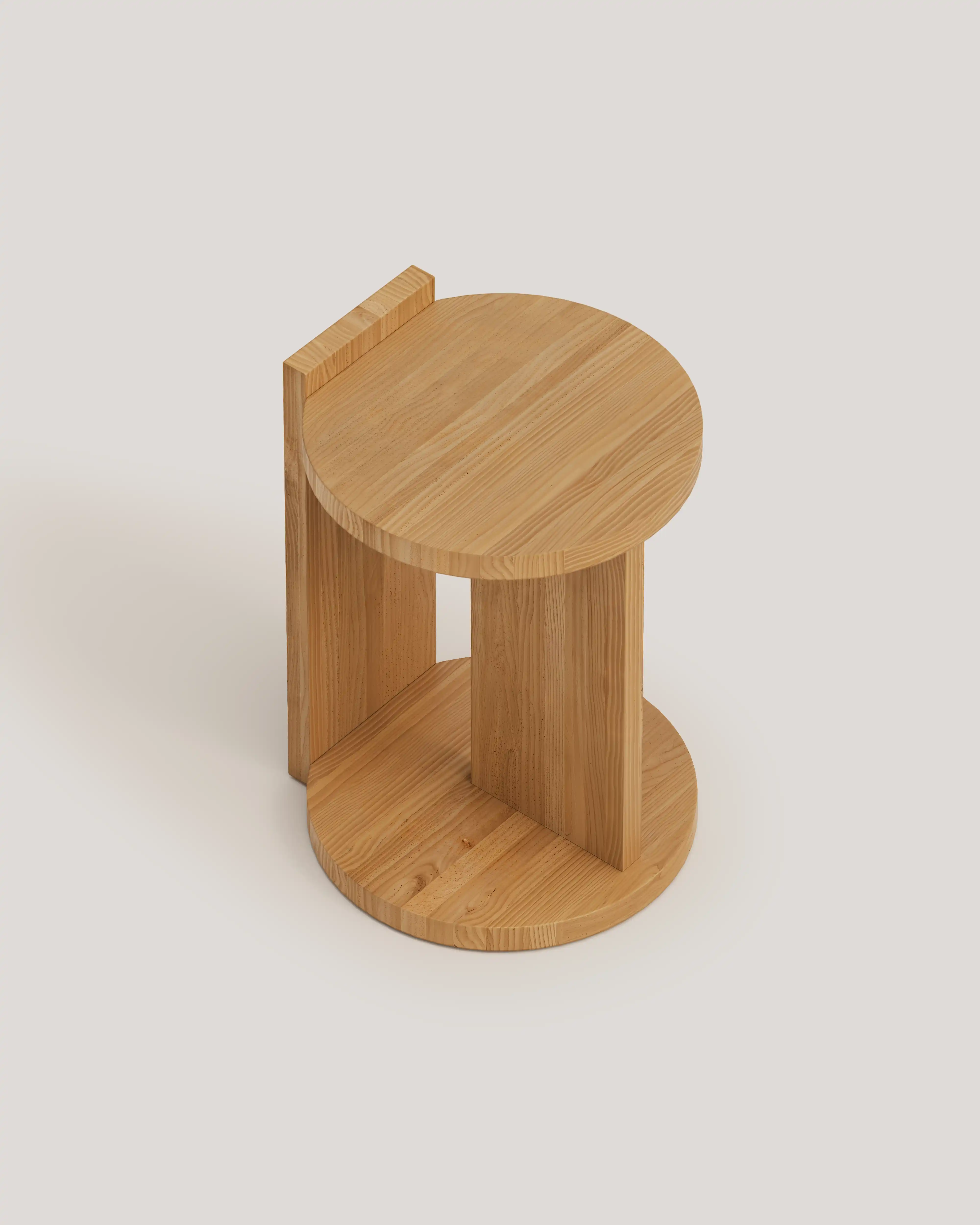 Solid wood table Comte, 40 cm - Image 14