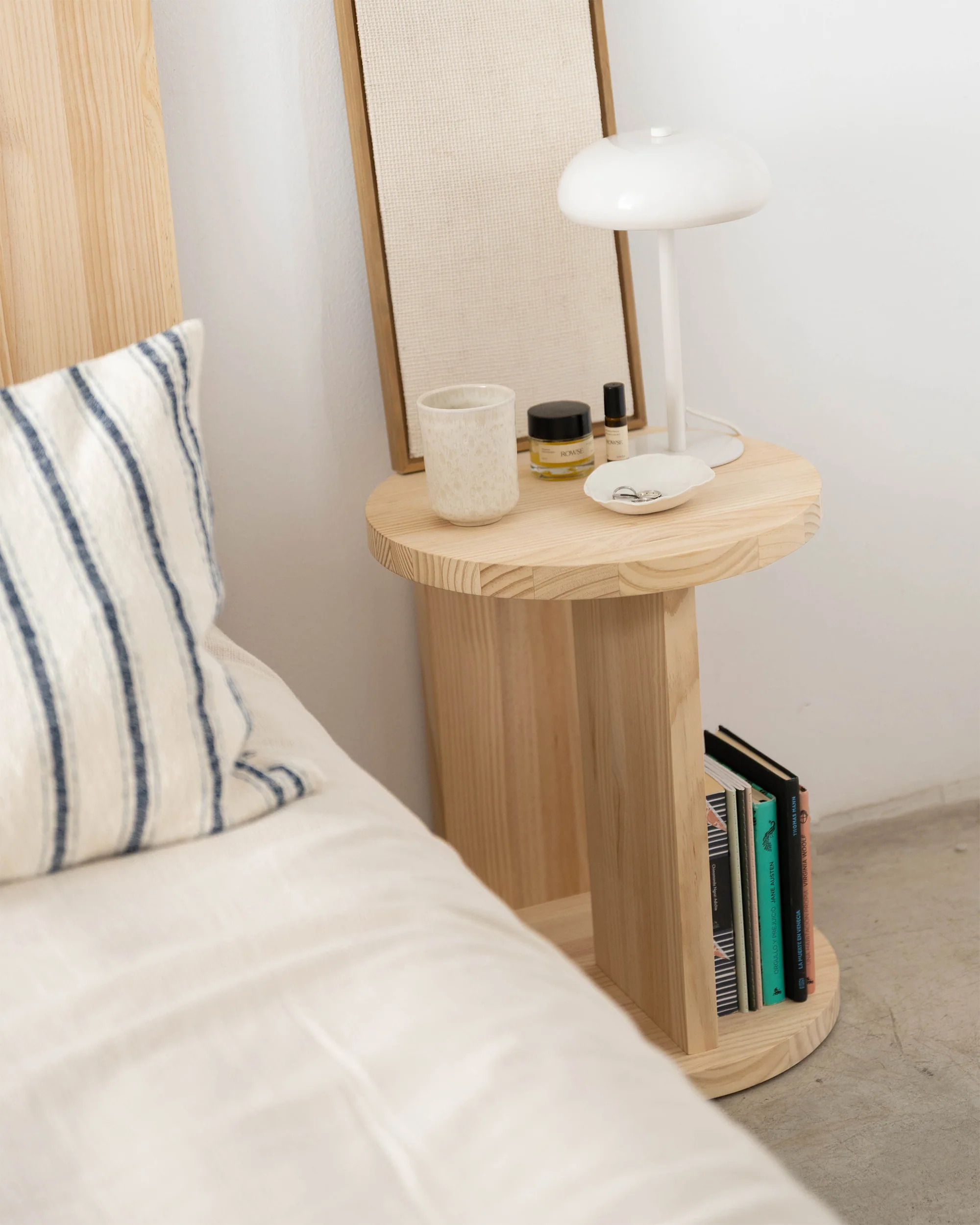 Solid wood table Comte, 40 cm - Image 9