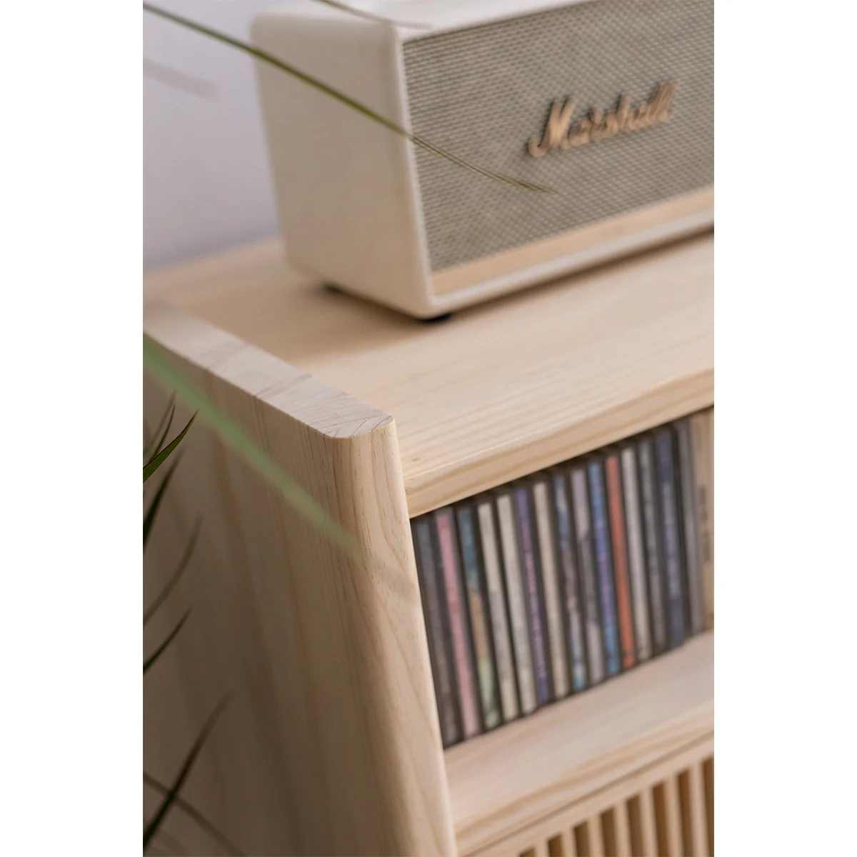 Bassa solid wood sideboard for vinyl records 1 or 2 doors 151 cm - Image 6